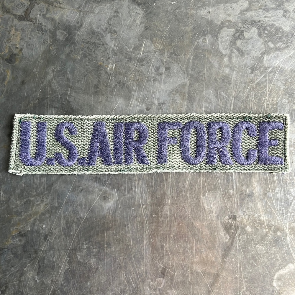 U.S. AIR FORCE embroidered tape patch - Vintage